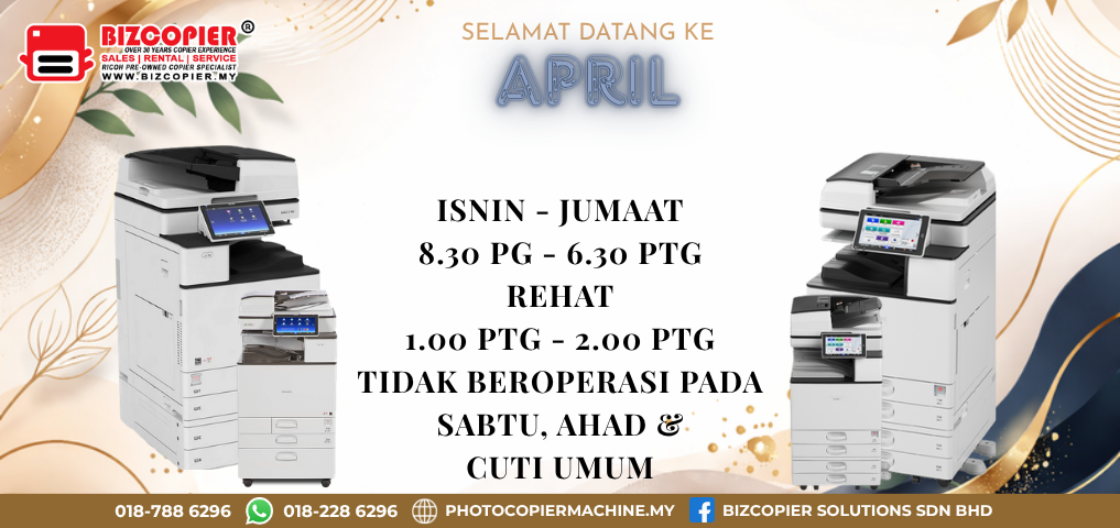 PHOTOCOPIER OPERATION HOURS